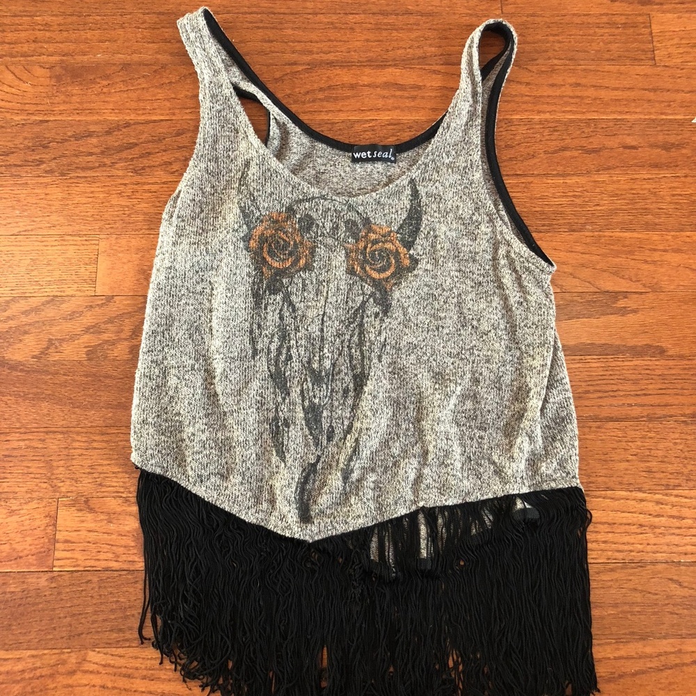 Fringe Crop Top